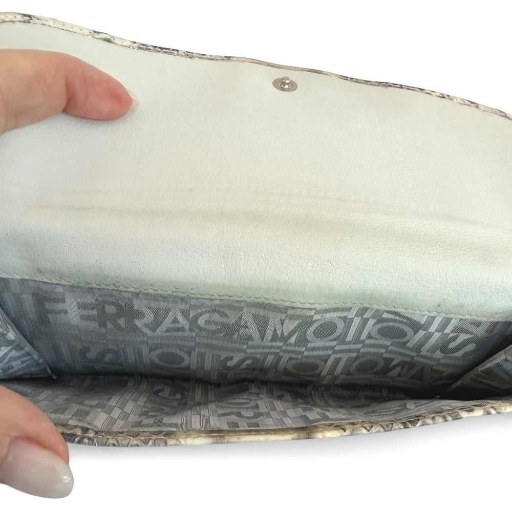 Salvatore Ferragamo Genuine Python Snakeskin Cont… - image 10